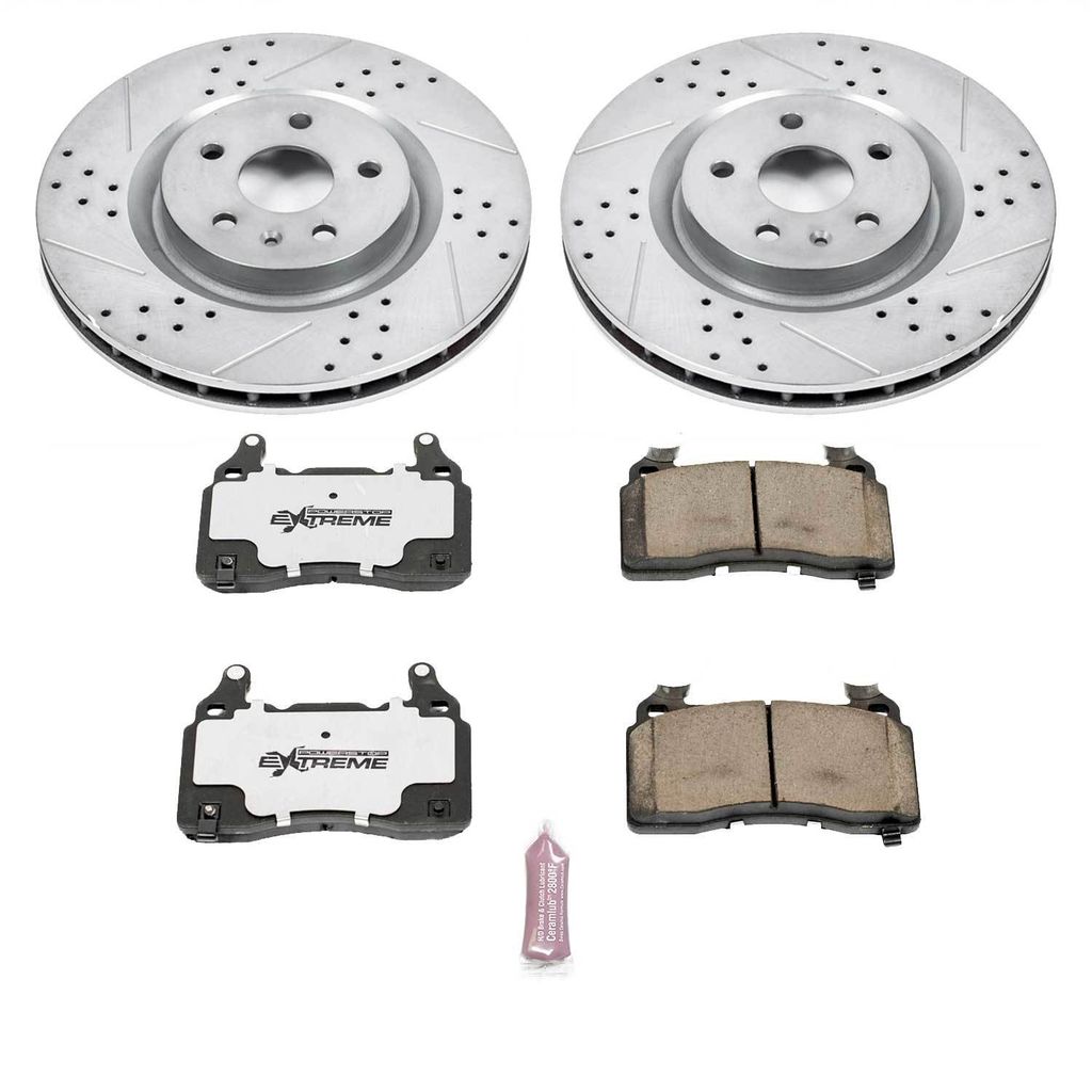 Power Stop 2010 - 2015 Chevrolet Camaro SS Front Z26 Street Warrior Brake Kit