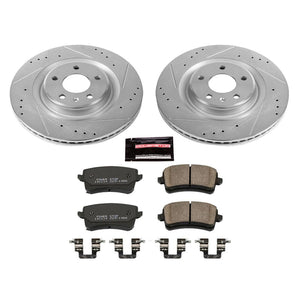 Power Stop 2013 - 2017 Audi Q5 / 2011 - 2016 S4 / 2011 - 2017 S5 Rear Z23 Evolution Sport Brake Kit