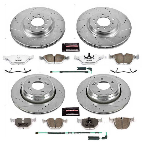 Power Stop 2001 - 2006 BMW M3 Front & Rear Z26 Street Warrior Brake Kit