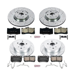 Power Stop 2013 Lexus IS350 Front & Rear Z23 Evolution Sport Brake Kit