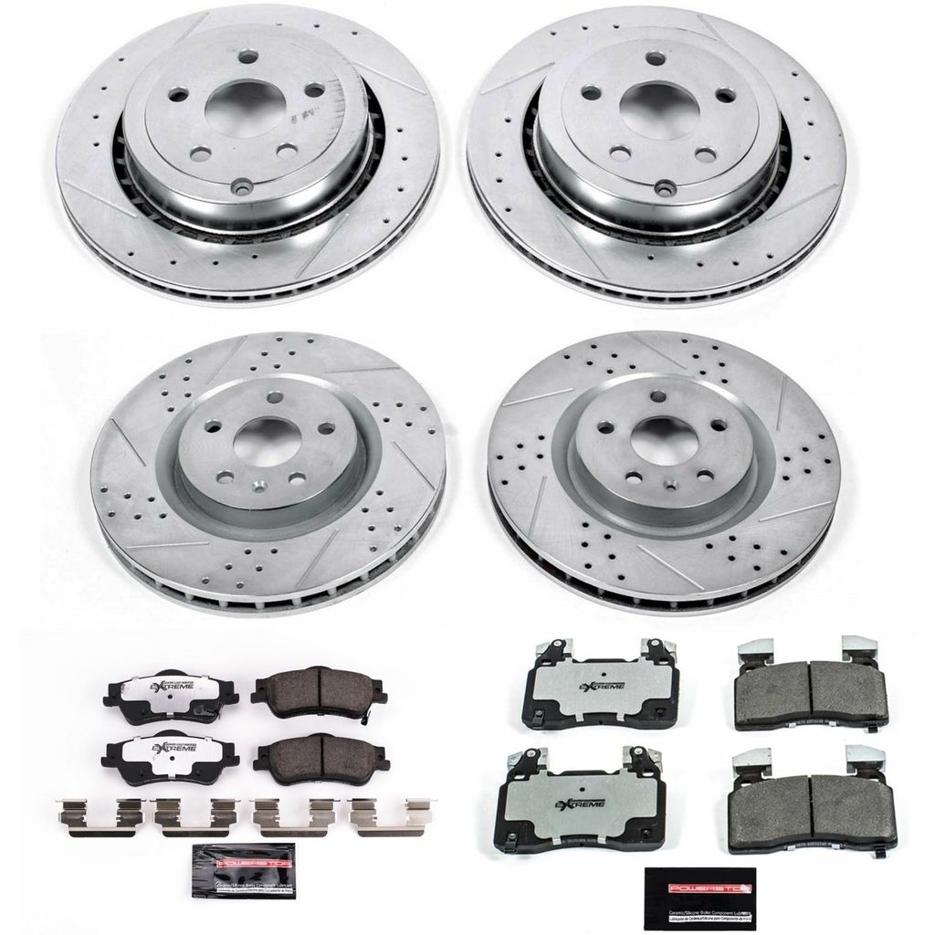 Power Stop 2014 Chevrolet SS Front & Rear Z26 Street Warrior Brake Kit