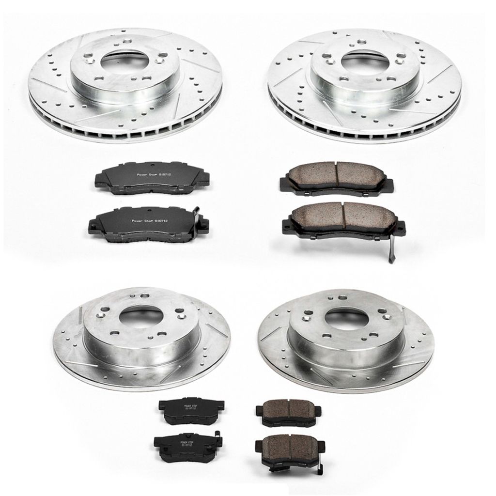 Power Stop 97-01 Honda Prelude Front & Rear Z23 Evolution Sport Brake Kit