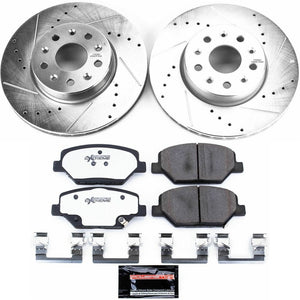 Power Stop 2016 - 2021 Chevrolet Camaro LT / LS Front Z26 Street Warrior Brake Kit