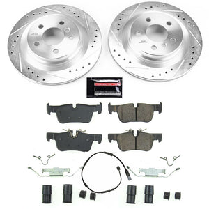 Power Stop 2016 - 2022 BMW X1 / 2020 - 2021 228i Grand Coupe Rear Z23 Evolution Sport Brake Kit