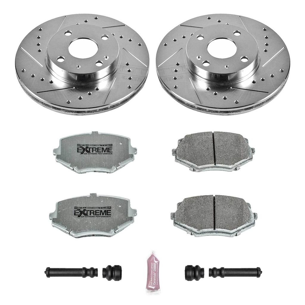 Power Stop 1994 - 2005 Mazda Miata Front Z26 Street Warrior Brake Kit