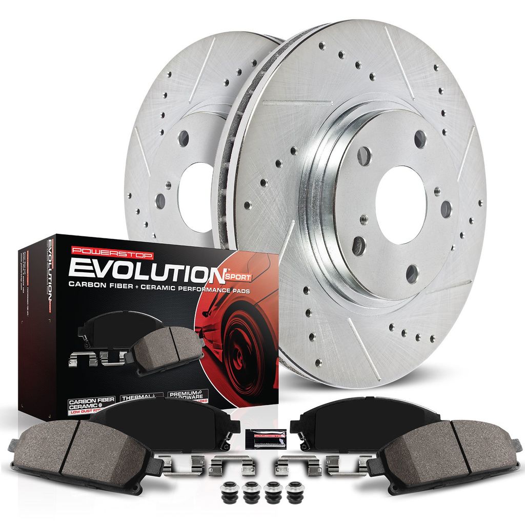 Power Stop 2017 - 2020 Subaru BRZ / Toyota 86 Brembo Rear Z23 Evolution Sport Brake Kit