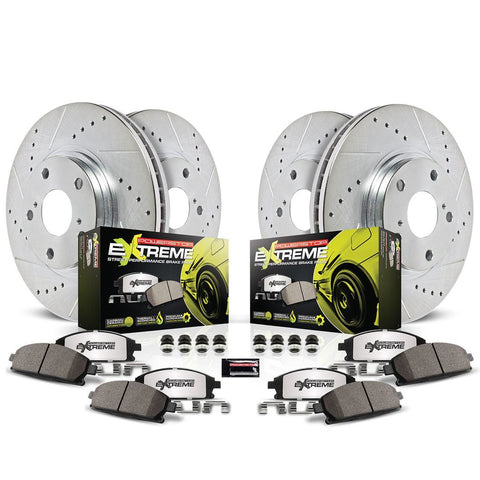Power Stop 2017 - 2020 Subaru BRZ (Brembo Only ) Front and Rear Z26 Street Brake Kit