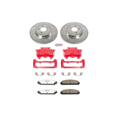 Power Stop 2009 - 2011 Challenger / 2006 - 2011 Charger/Chrysler 300 / 2005 - 2008 Magnum Front Z26 Street Kit w/Calipers