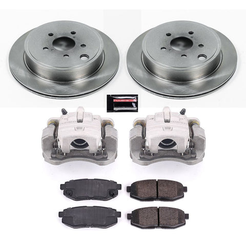 Power Stop 2013 - 2020 Subaru BRZ / Scion FRS / Toyota 86 Rear Autospecialty Brake Kit w/Calipers