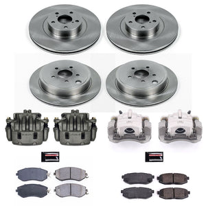 Power Stop 2013 - 2020 Subaru BRZ / Toyota 86 / Scion FRS Front & Rear Autospecialty Brake Kit w/Calipers