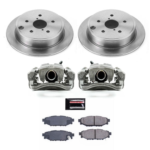 Power Stop 2015 - 2021 Subaru WRX Rear Autospecialty Brake Kit w/Calipers