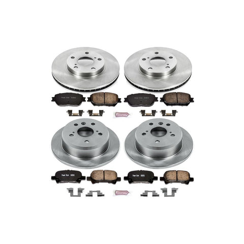 Power Stop 2000 - 2005 Toyota Celica GTS Front & Rear Autospecialty Brake Kit