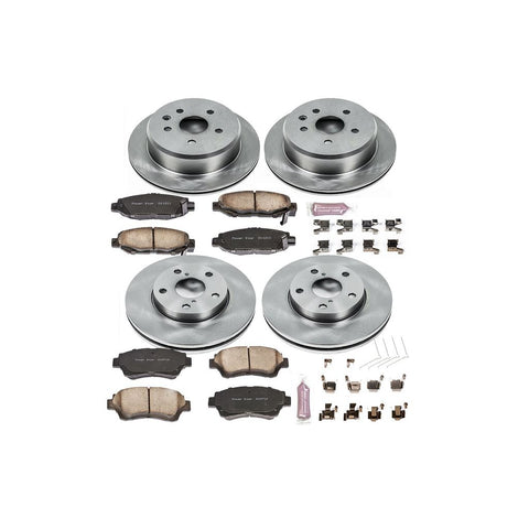 Power Stop 92-98 Lexus SC300 Front & Rear Autospecialty Brake Kit