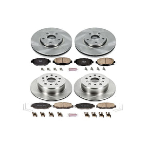 Power Stop 1999 - 2000 Lexus SC300 / 1992 - 2000 SC400 Front & Rear Autospecialty Brake Kit