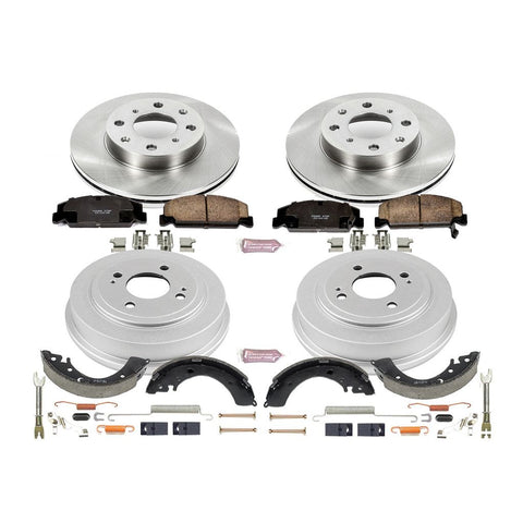 Power Stop 1996 - 2000 Honda Civic Coupe Front & Rear Autospecialty Brake Kit