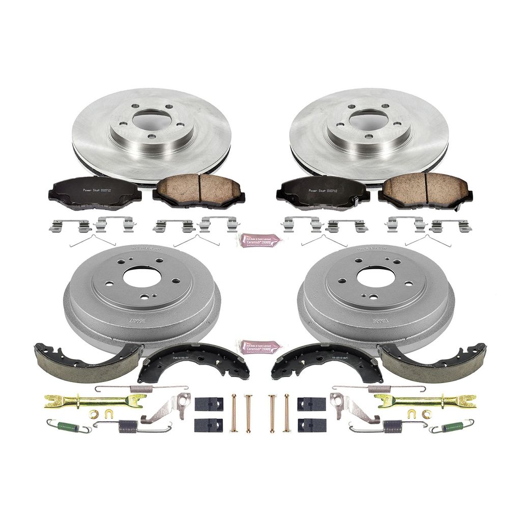 Power Stop 2003 - 2007 Honda Accord Coupe Front & Rear Autospecialty Brake Kit