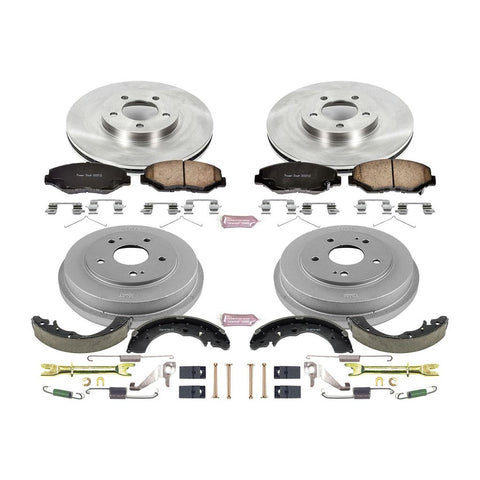 Power Stop 2003 - 2007 Honda Accord Coupe Front & Rear Autospecialty Brake Kit