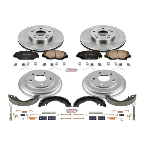 Power Stop 2013 - 2015  Honda Civic Coupe Front & Rear Autospecialty Brake Kit