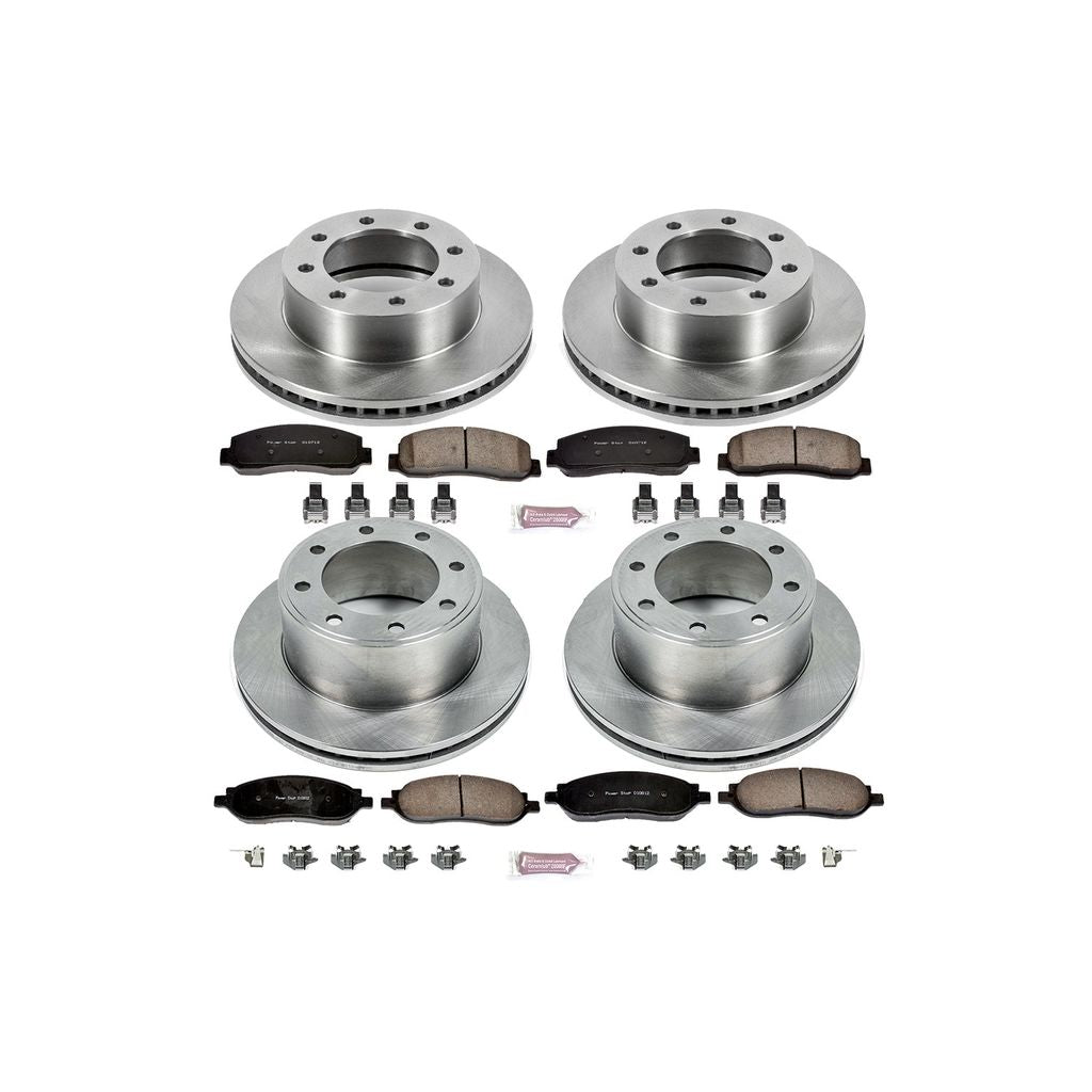 Power Stop 2005 - 2007 Ford F-250 / F-350 Super Duty Front & Rear Autospecialty Brake Kit