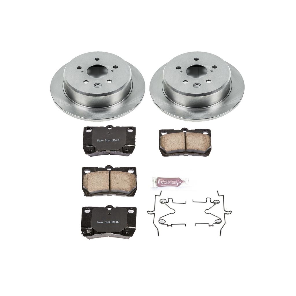 Power Stop 2006 - 2013 Lexus IS250 Rear Autospecialty Brake Kit