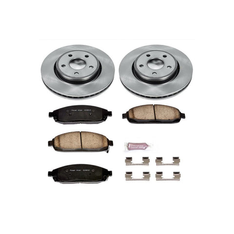 Power Stop 2005 - 2010 Jeep Grand Cherokee / 2006 - 2010 Jeep Commander Front Autospecialty Brake Kit