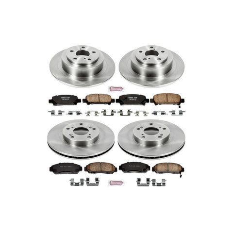 Power Stop 2003 - 2007 Honda Accord V6 Front & Rear Autospecialty Brake Kit