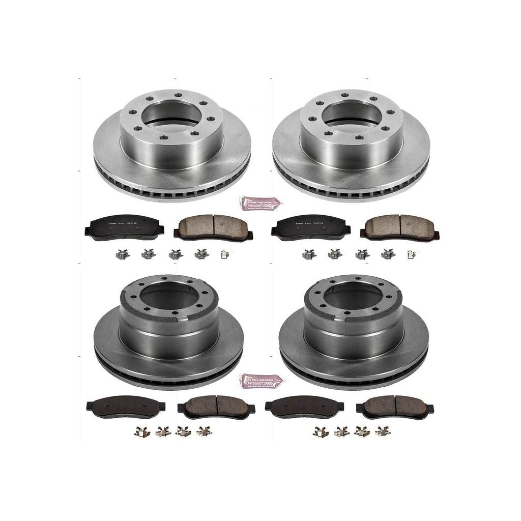 Power Stop 2005 - 2010 Ford F-350 Super Duty Front & Rear Autospecialty Brake Kit