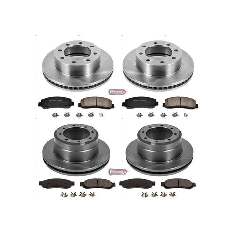 Power Stop 2005 - 2010 Ford F-350 Super Duty Front & Rear Autospecialty Brake Kit