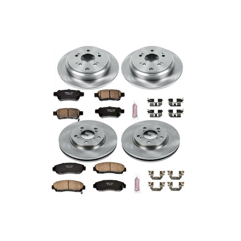 Power Stop 2005 - 2010 Honda Odyssey Front & Rear Autospecialty Brake Kit