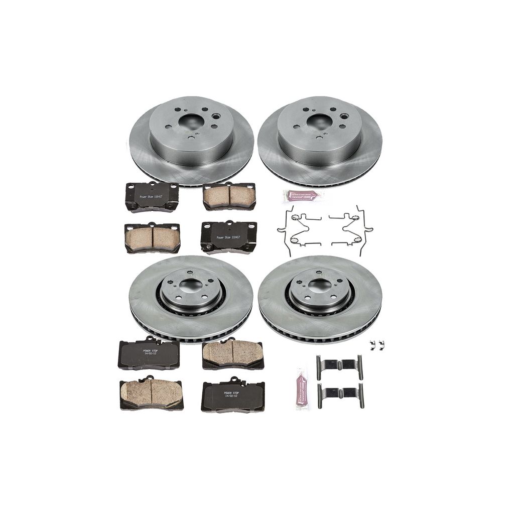 Power Stop 2006 - 2013 Lexus IS250 Front & Rear Autospecialty Brake Kit