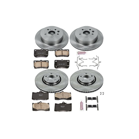 Power Stop 2006 - 2013 Lexus IS250 Front & Rear Autospecialty Brake Kit