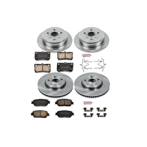 Power Stop 2009 - 2013 Lexus IS250 Front & Rear Autospecialty Brake Kit