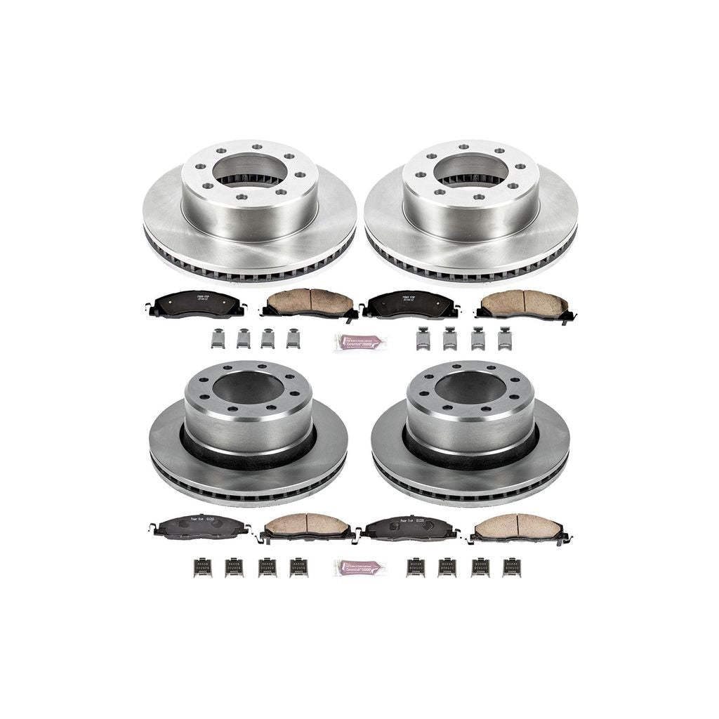 Power Stop 2009 - 2018 Ram 2500 / 3500 Front & Rear Autospecialty Brake Kit