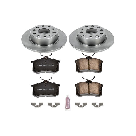 Power Stop 2010 - 2013 Audi A3 / 2015 VW golf / 2012 - 2018 Jetta Rear Autospecialty Brake Kit