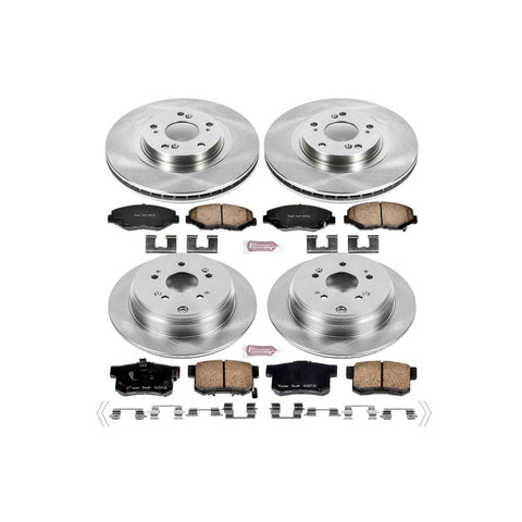 Power Stop 2005 - 2006 Honda CR-V Front & Rear Autospecialty Brake Kit