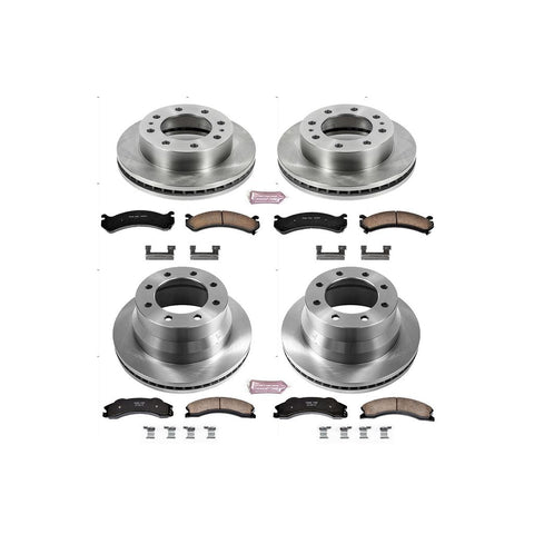 Power Stop 2009 - 2020 Chevrolet Express 3500 / GMC Savana 3500 Front & Rear Autospecialty Brake Kit