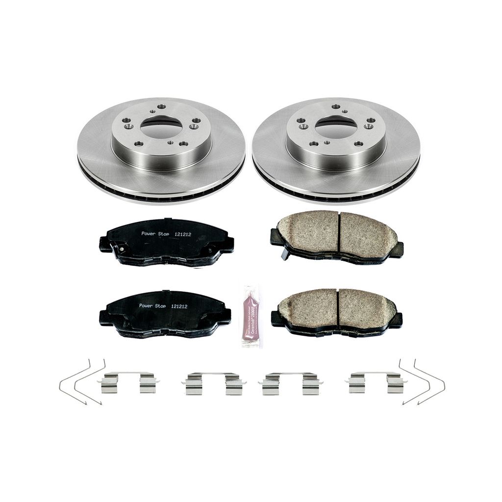 Power Stop 2012 - 2015 Honda Civic Front Autospecialty Brake Kit