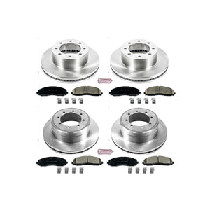 Power Stop 2013 - 2022 Ford F-350 Dually 4WD Super Duty Front & Rear Autospecialty Brake Kit