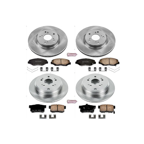 Power Stop  2012 - 2016 Honda CR-V FWD Front & Rear Autospecialty Brake Kit