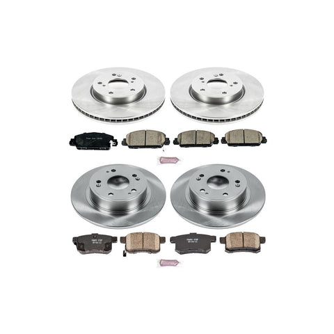 Power Stop 2013 - 2017 Honda Accord Front & Rear Autospecialty Brake Kit