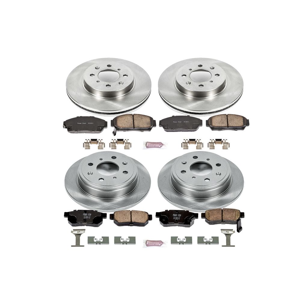 Power Stop 1994 - 2001 Acura Integra / 1994 - 1995 Civic Si Front & Rear Autospecialty Brake Kit