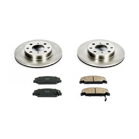 Power Stop 1990 - 2000 Honda Civic Front Autospecialty Brake Kit