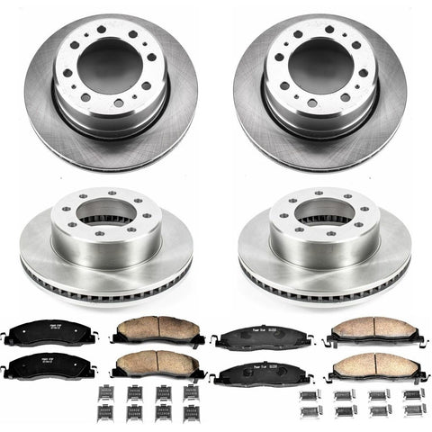 Power Stop 2013 - 2018 Ram 3500 Front & Rear Autospecialty Brake Kit