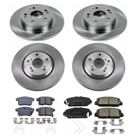 Power Stop 2016 - 2017 Honda Accord Front & Rear Autospecialty Brake Kit