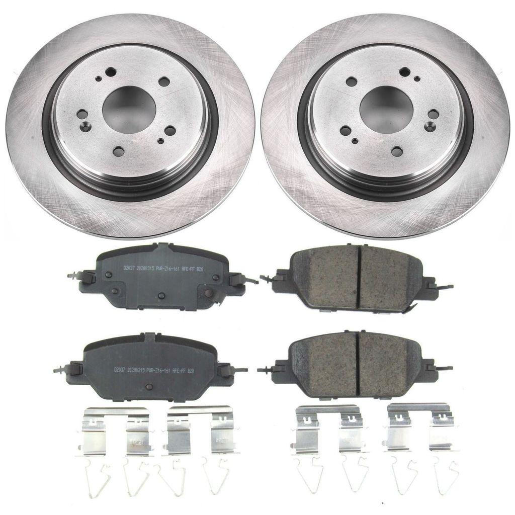 Power Stop 2017 - 2024 Honda CR-V Rear Autospecialty Brake Kit