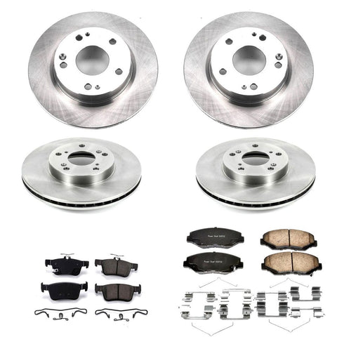 Power Stop 2016 - 2021 Honda Civic Front & Rear Autospecialty Brake Kit