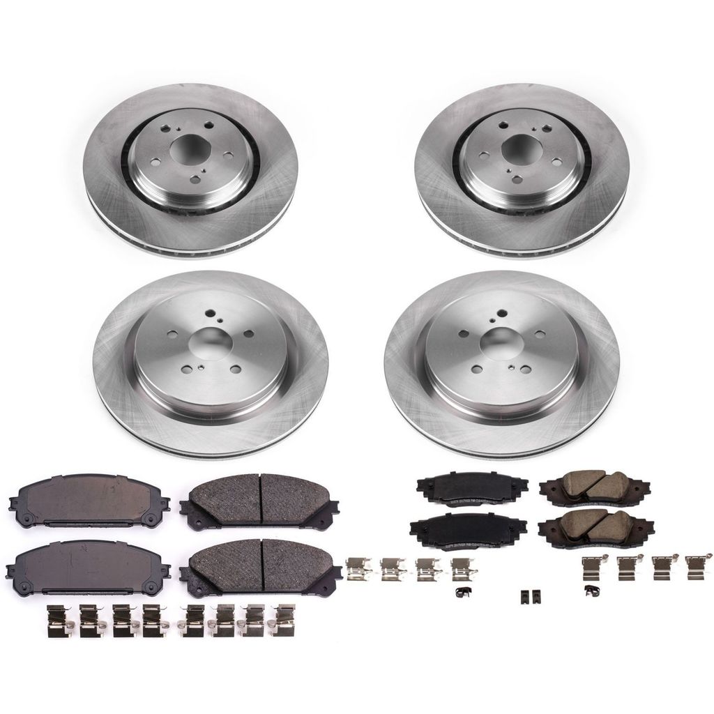 Power Stop 2016 - 2022 Lexus RX350 / RX450H Front & Rear Autospecialty Brake Kit