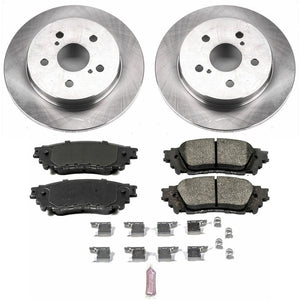 Power Stop 2015 - 2017 Lexus NX200t  / 2015 - 2021 NX300 (t) (h) / 2018 Toyota C-HR Rear Autospecialty Brake Kit