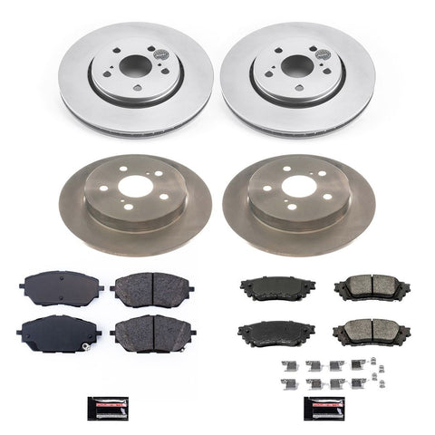 Power Stop 2018 Toyota C-HR Front & Rear Autospecialty Brake Kit