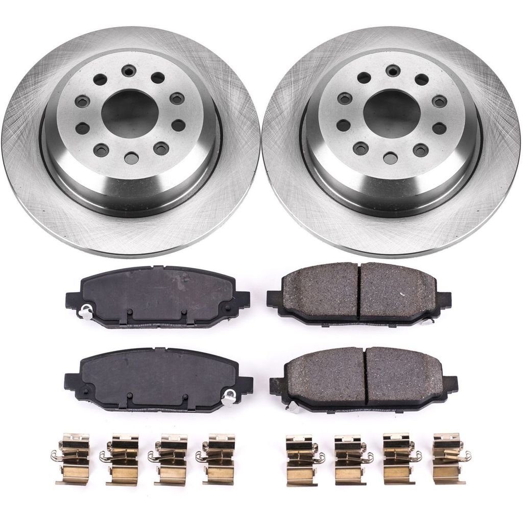 Power Stop 2018 + Jeep Wrangler JL Rear Autospecialty Brake Kit